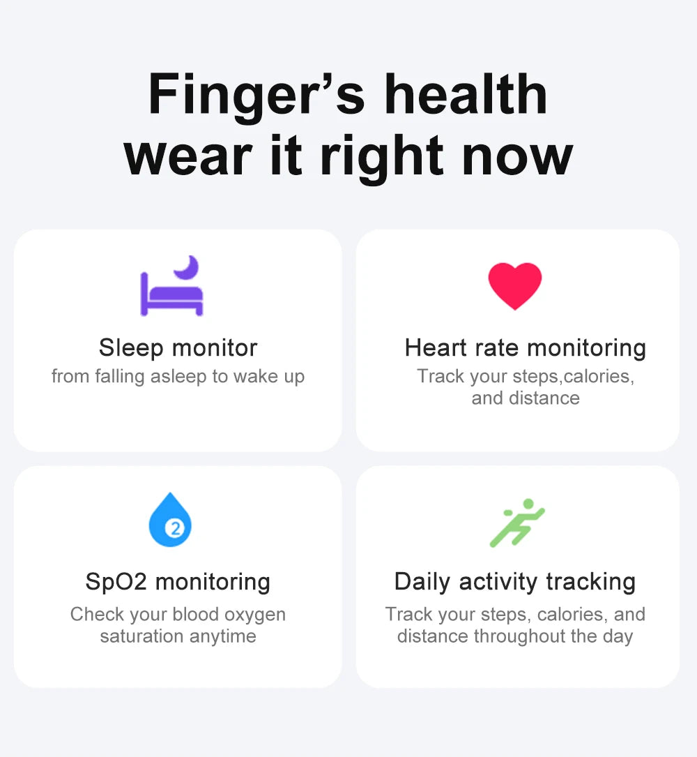 Smart Ring with Health Monitor