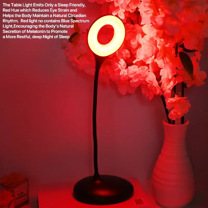 620nm Red LED Table Lamp