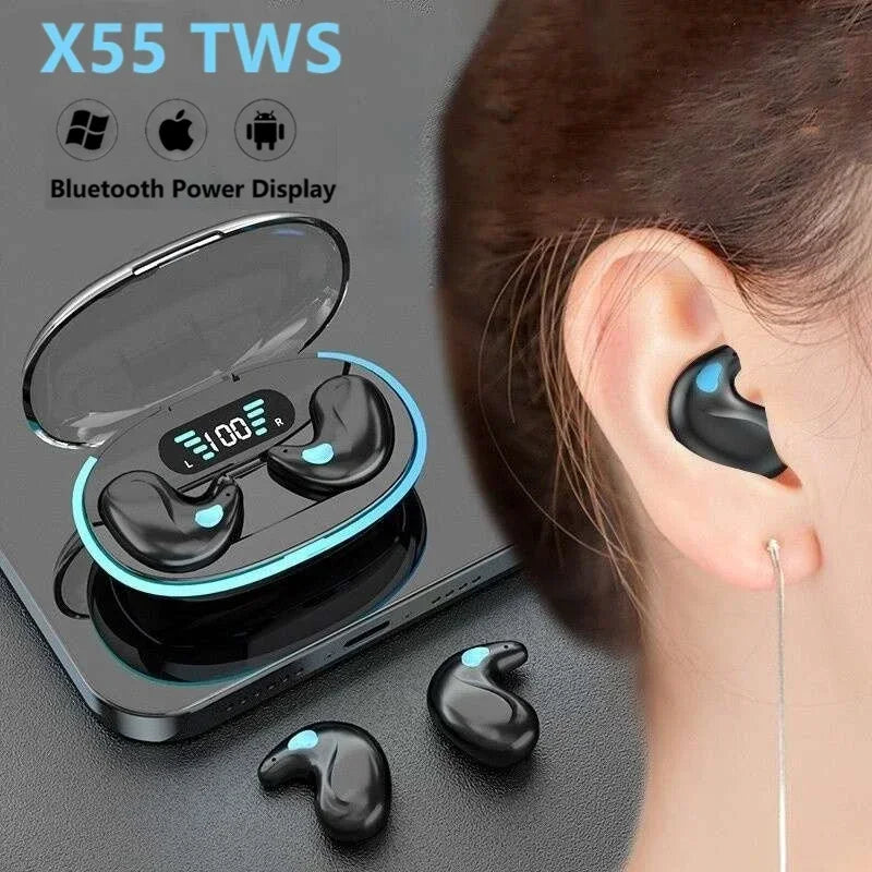 Invisible Bluetooth Sleep Headphones
