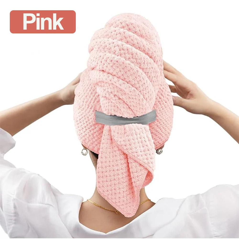 Microfiber Hair Towel Wrap