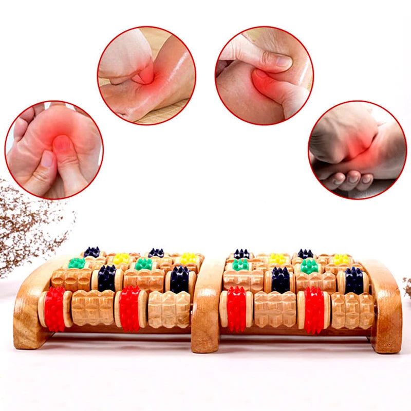 Wooden Foot Massager