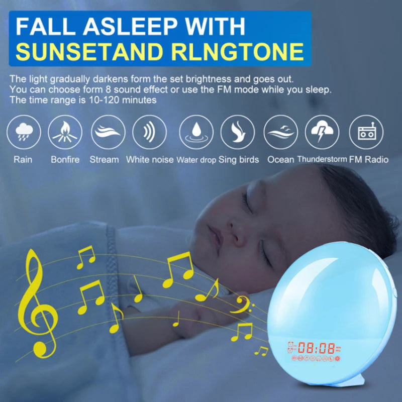 Alarm Clock with Radio and Light