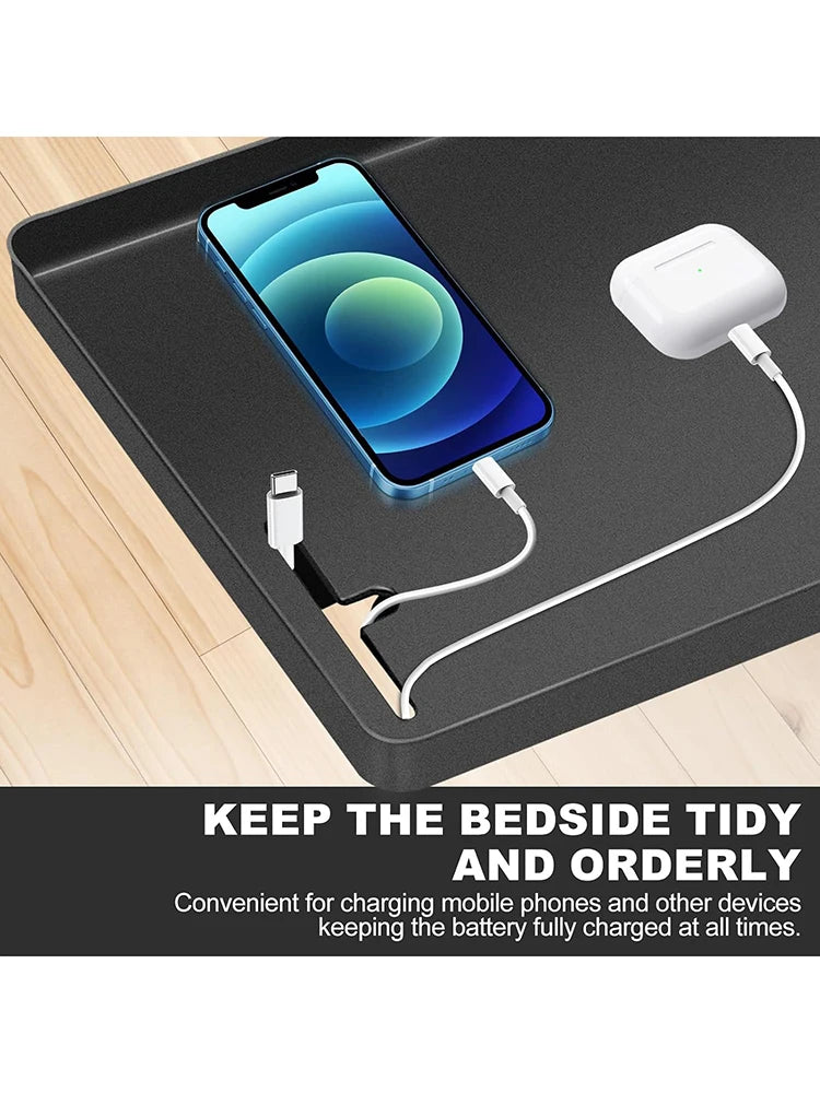 Multi Functional Bedside Shelf