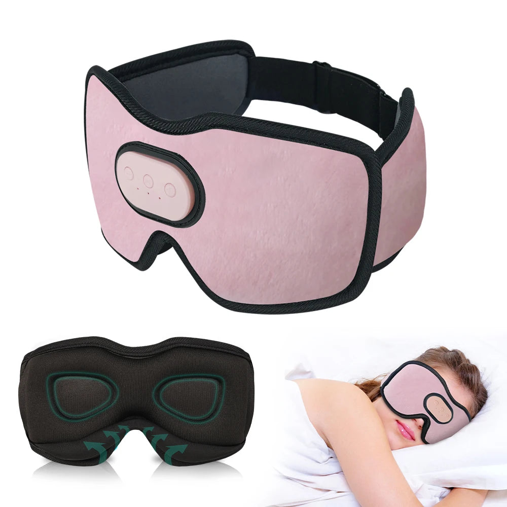 3D Bluetooth Sleep Mask with Headphones