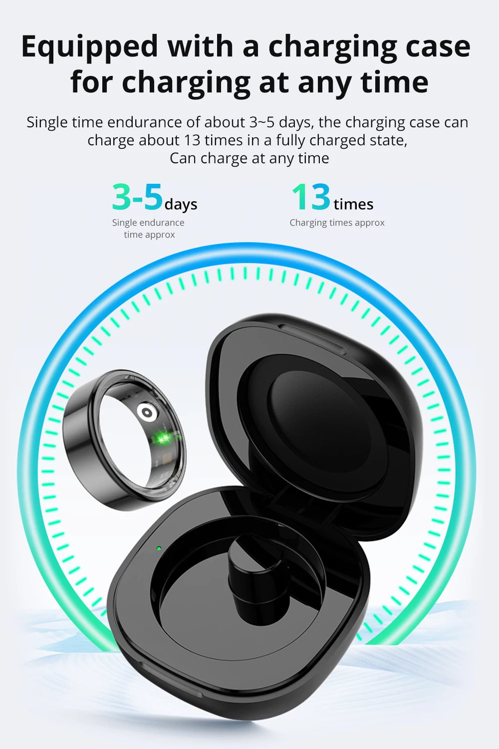 Smart Ring with Health Monitor