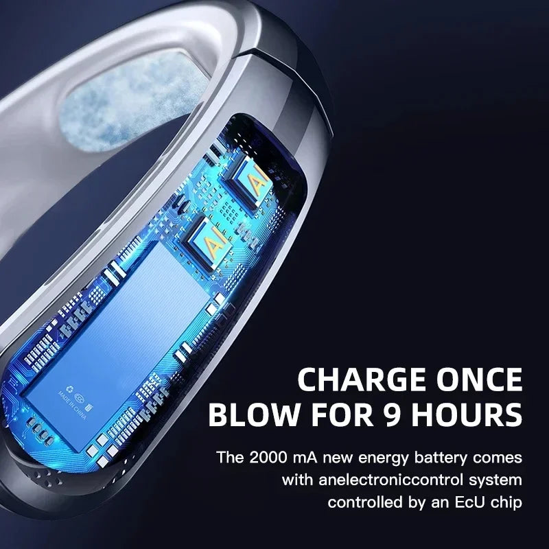 Rechargeable Neck Fan