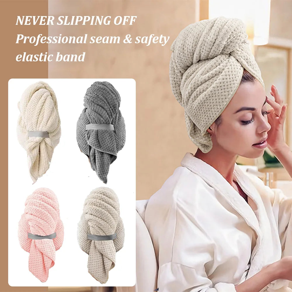 Microfiber Hair Towel Wrap