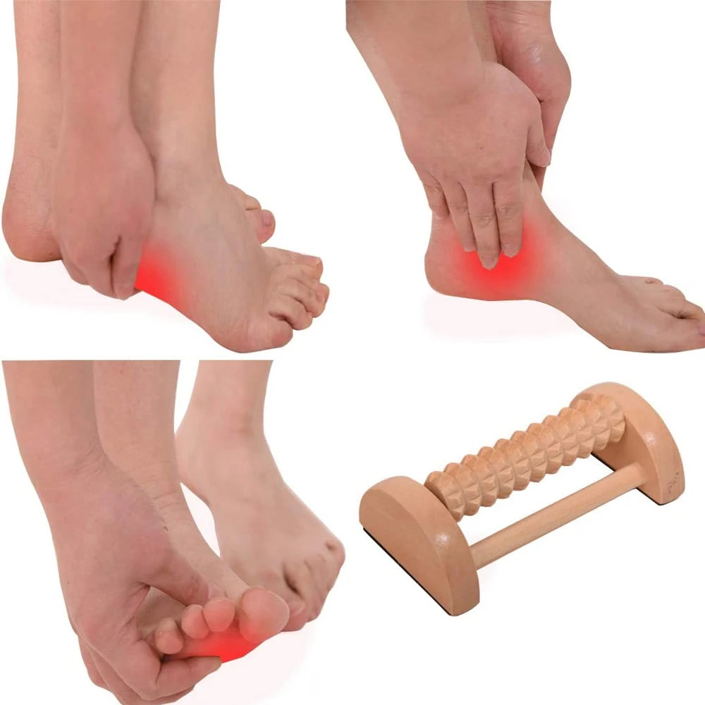 Wooden Foot Massager
