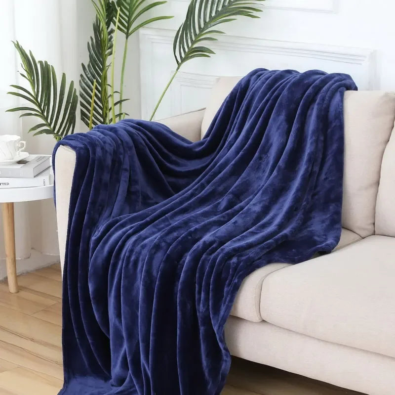Fluffy Coral Velvet Blanket