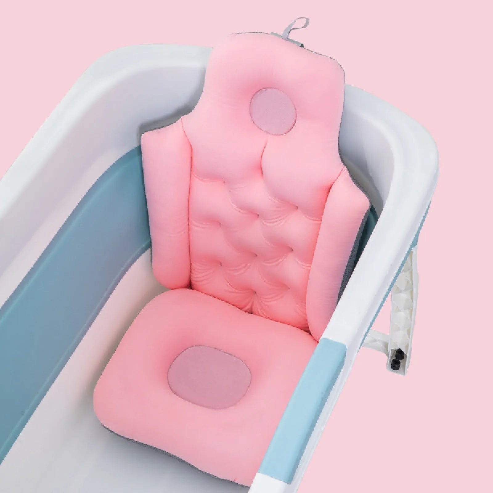 Adult Bath Pillow Full Body Spa Bathtub Cushion Bathing Pad Neck Back Relax Full Body Spa Head Rest Pillow Anti-slip Cushioned