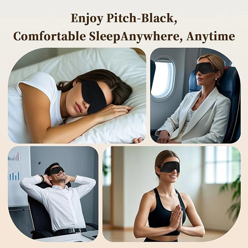 Weighted 3D Side Sleeping Eye Mask