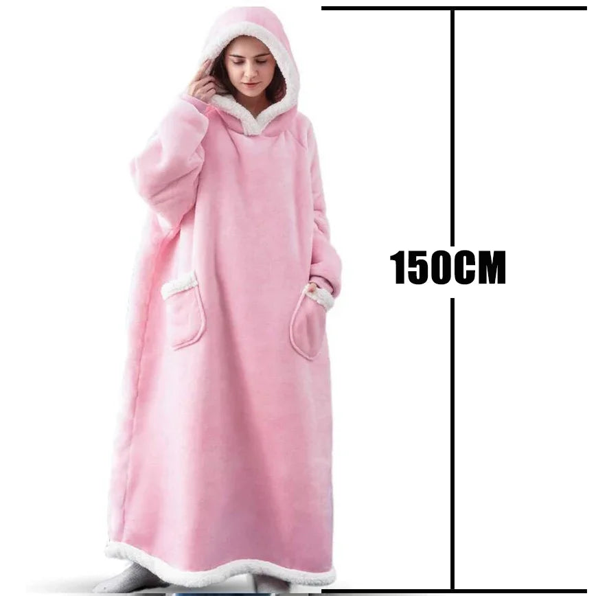 Oversized Wearable Blanket Hoodie