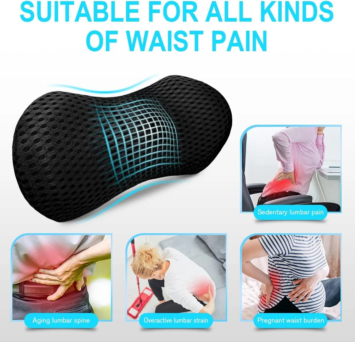 Memory Foam Car Neck Pillow