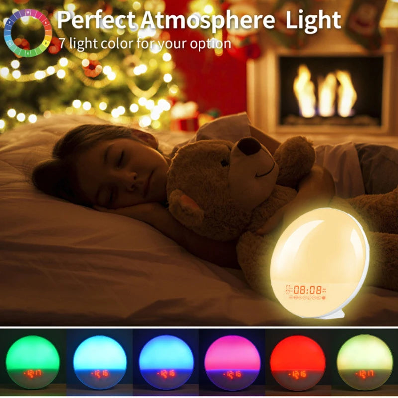 Alarm Clock with Radio and Light