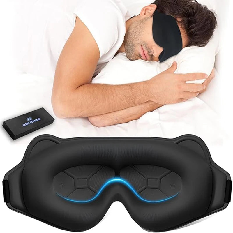 Weighted 3D Side Sleeping Eye Mask