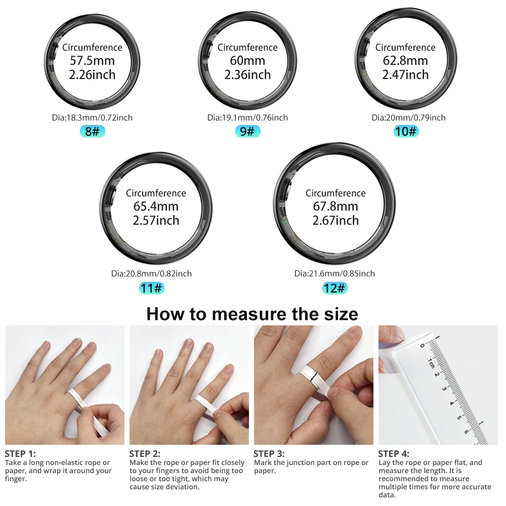 Smart Ring with Health Monitor