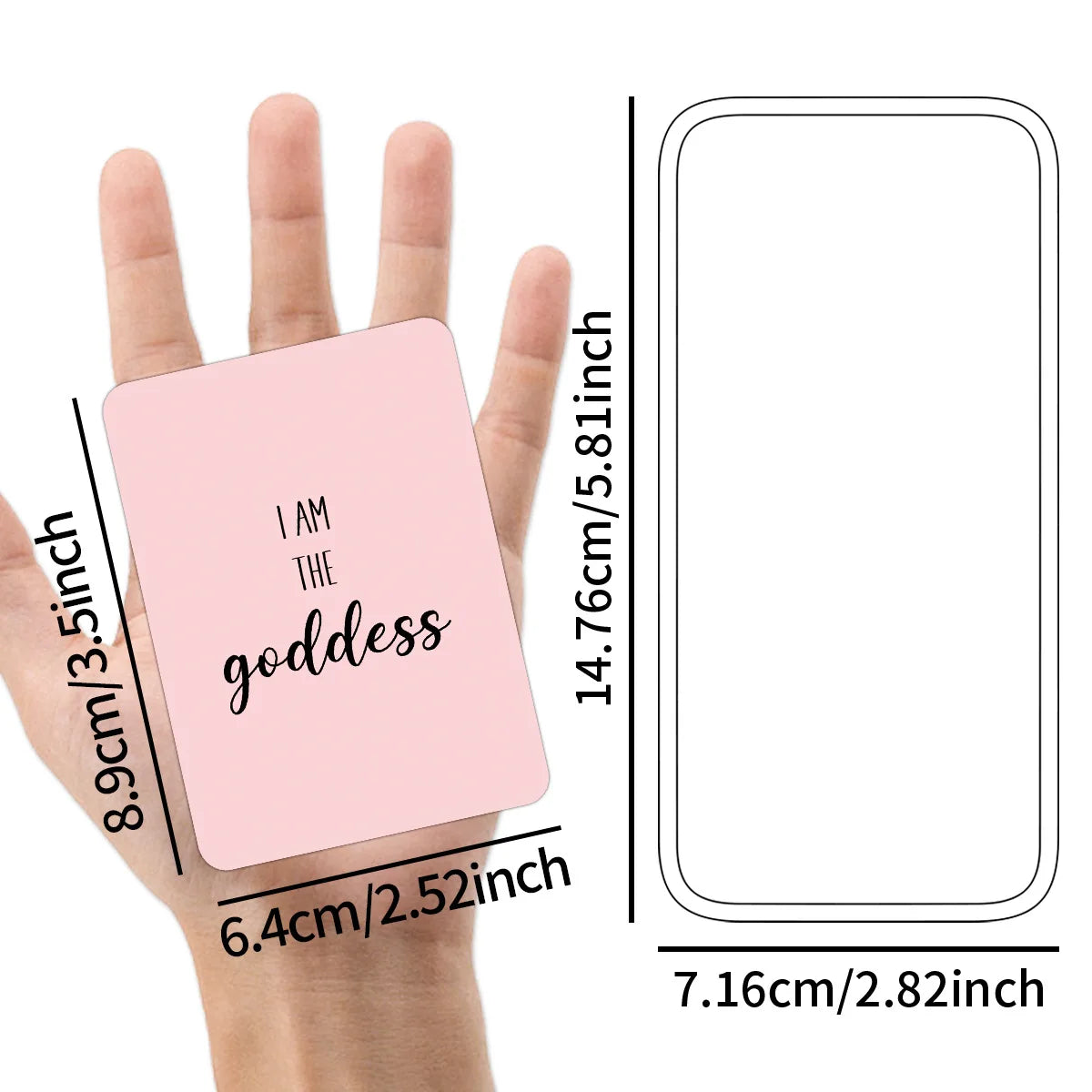 50 Positive Affirmation Cards